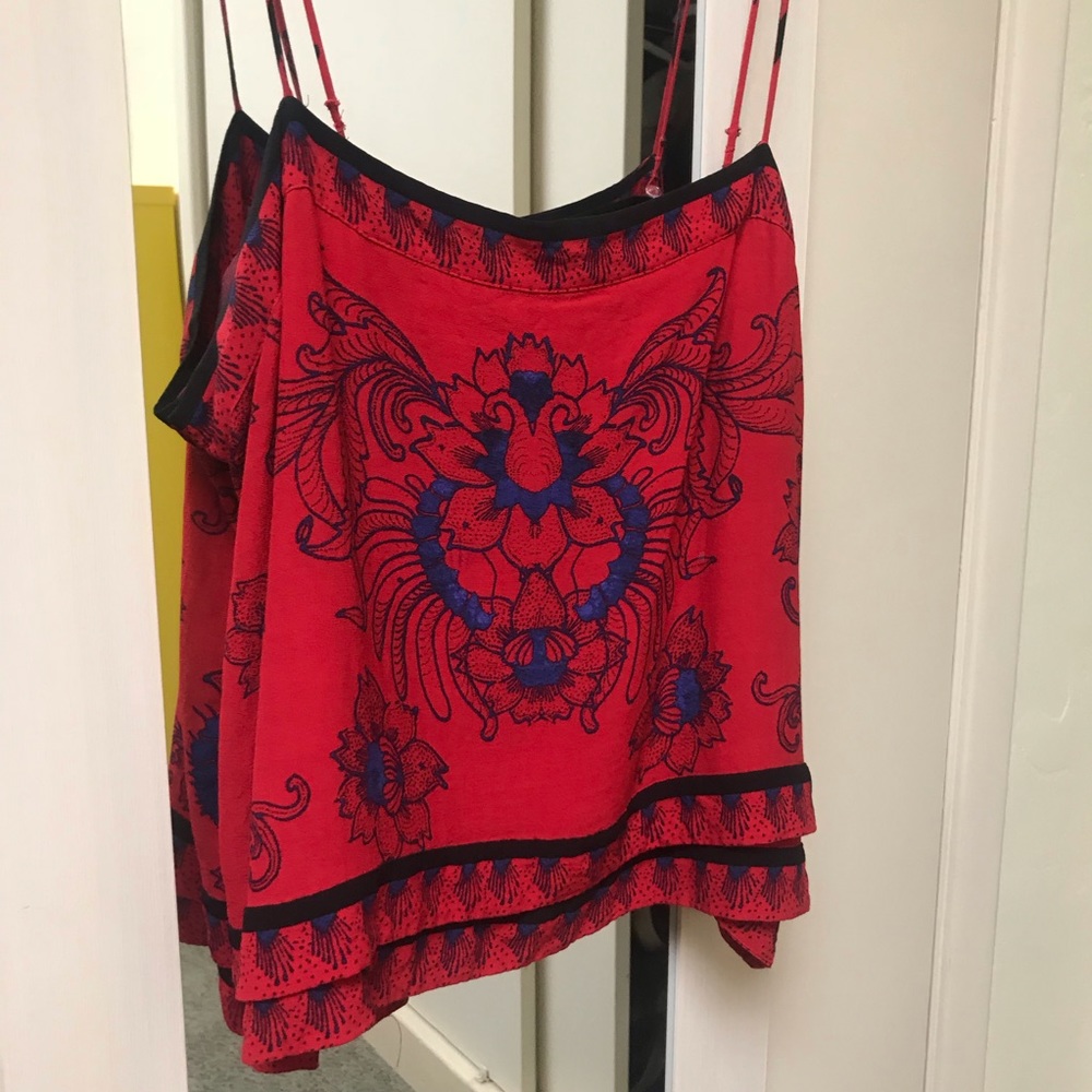 Free People Flowy Crop Tank.